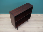 1960s_Hammel_M_belfabrik_Danish_Mahogany_Bookcase_Fixed_Shelf_Black