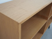 1970s_Danish_Ash_Bookcase_Adjustable_Shelves_Black