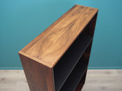 1970s_Danish_Rosewood_Bookcase_Two_Adjustable_Shelves_Black