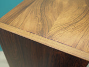 1970s_Danish_Rosewood_Bookcase_Two_Adjustable_Shelves_Black