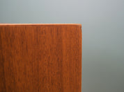 1970s_Danish_Teak_Bookcase_Fixed_Shelf_Black-Stained_Solid_Wood_Legs