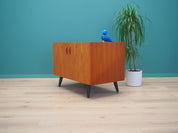 1970s_Danish_Teak_Cabinet_3_Drawers_Solid_Wood_Handles_Black