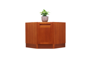 1970s_Danish_Teak_Cabinet_Adjustable_Shelf_Solid_Wood_Handles_Plinth_Base