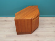 1970s_Danish_Teak_Cabinet_Adjustable_Shelf_Solid_Wood_Handles_Plinth_Base