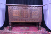 19th_century_English_carved_oak_Gothic_revival_cabinet