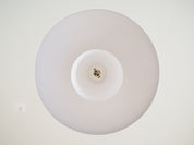 Danish Pendant lamp in Chrome Silver, 1980s.