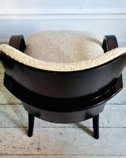 Werner_West,_a_pair_of_armchairs,_Scandinavian_Modern._Re-upholstered_in_bouclé.