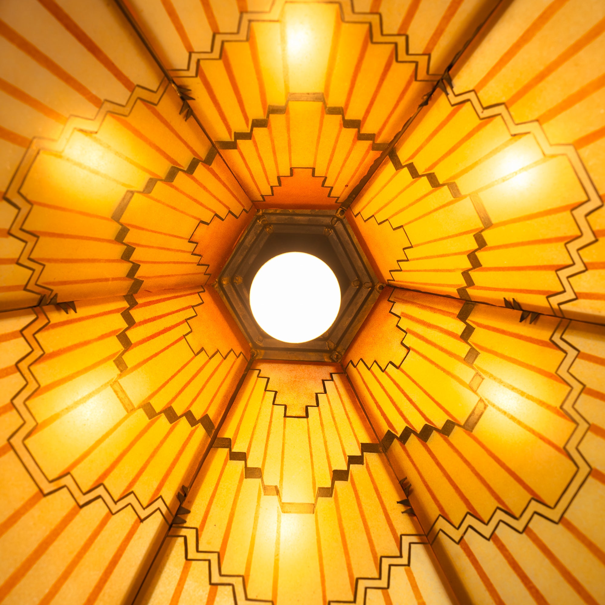Art_Deco_Amsterdam_school_painted_glass_chandelier,_The_Netherlands,_1930s