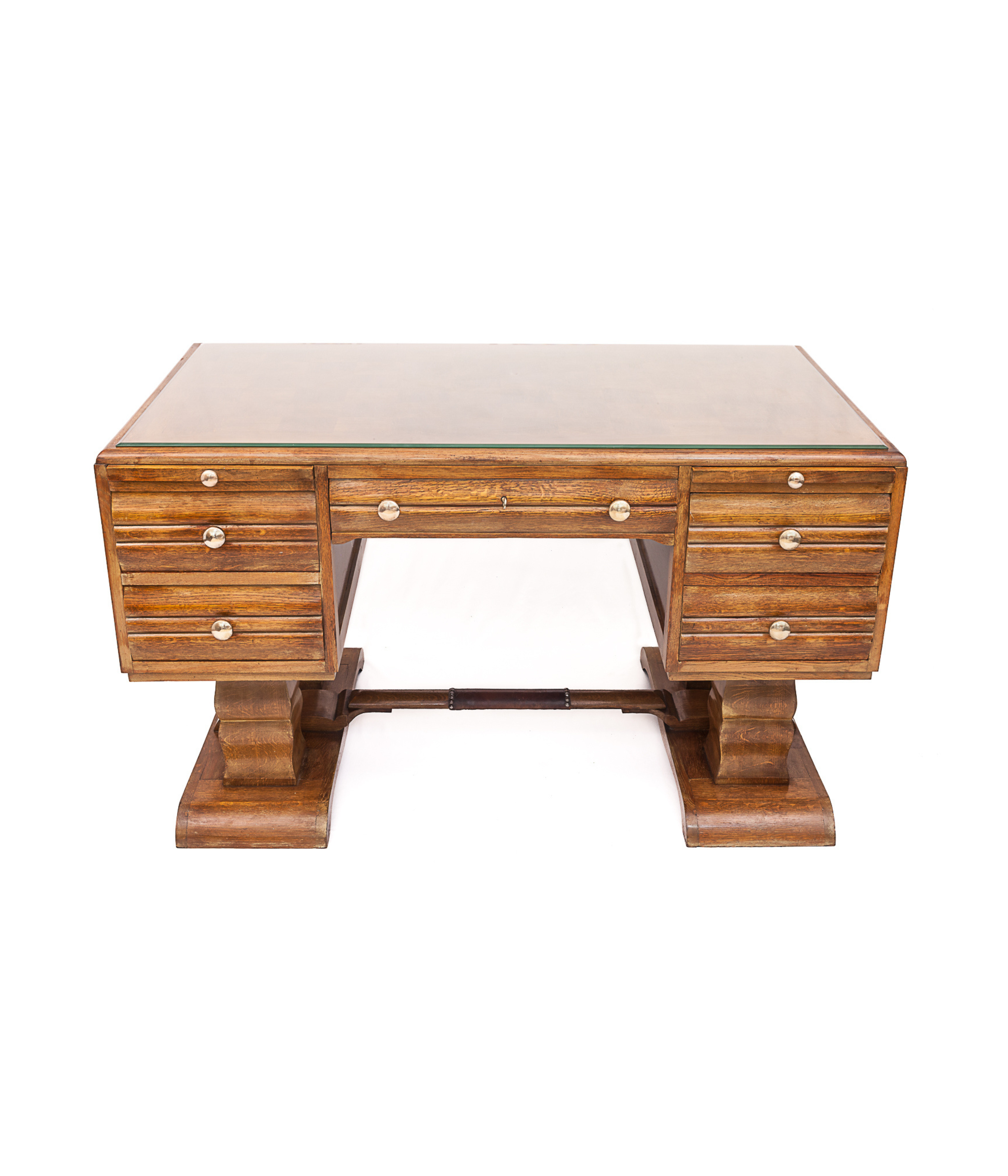 Art_Deco_oak_desk._Attributed_to_Charles_Dudouyt_from_1930