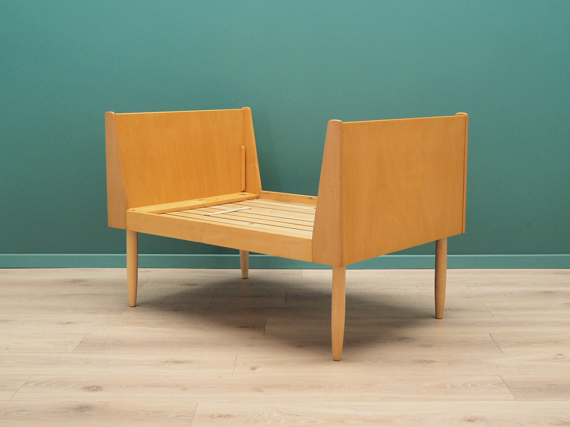 Bed_frame_ash_Danish_design_1960s_production_Denmark