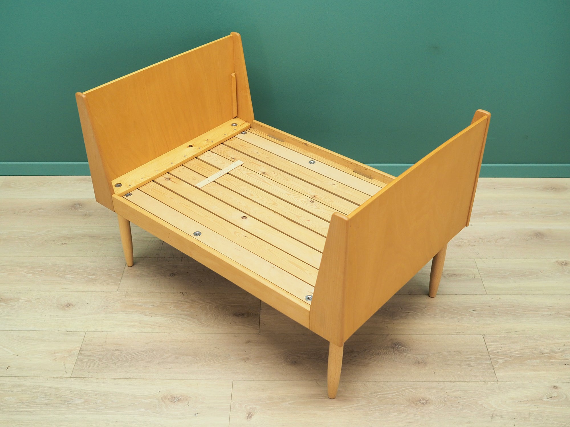 Bed_frame_ash_Danish_design_1960s_production_Denmark