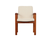 Beige_Teak_armchair_in_Danish_design_from_1970s