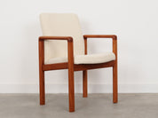 Beige_Teak_armchair_in_Danish_design_from_1970s