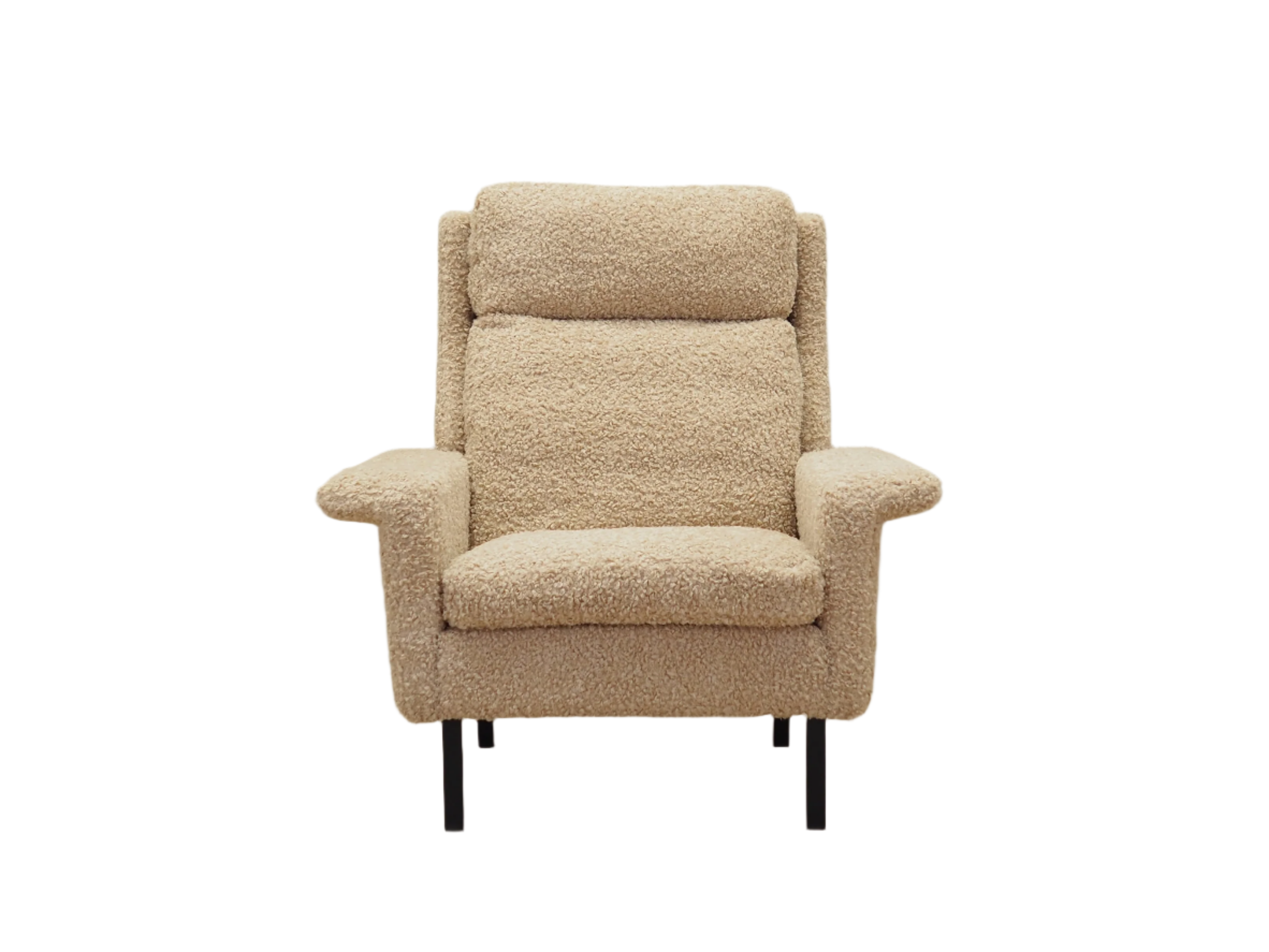Beige_armchair_Danish_design_1960s_designer_Arne_Vodder_manufacturer_Fritz_Hansen