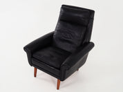 Black_leather_armchair_Danish_design_1970s_production_Denmark