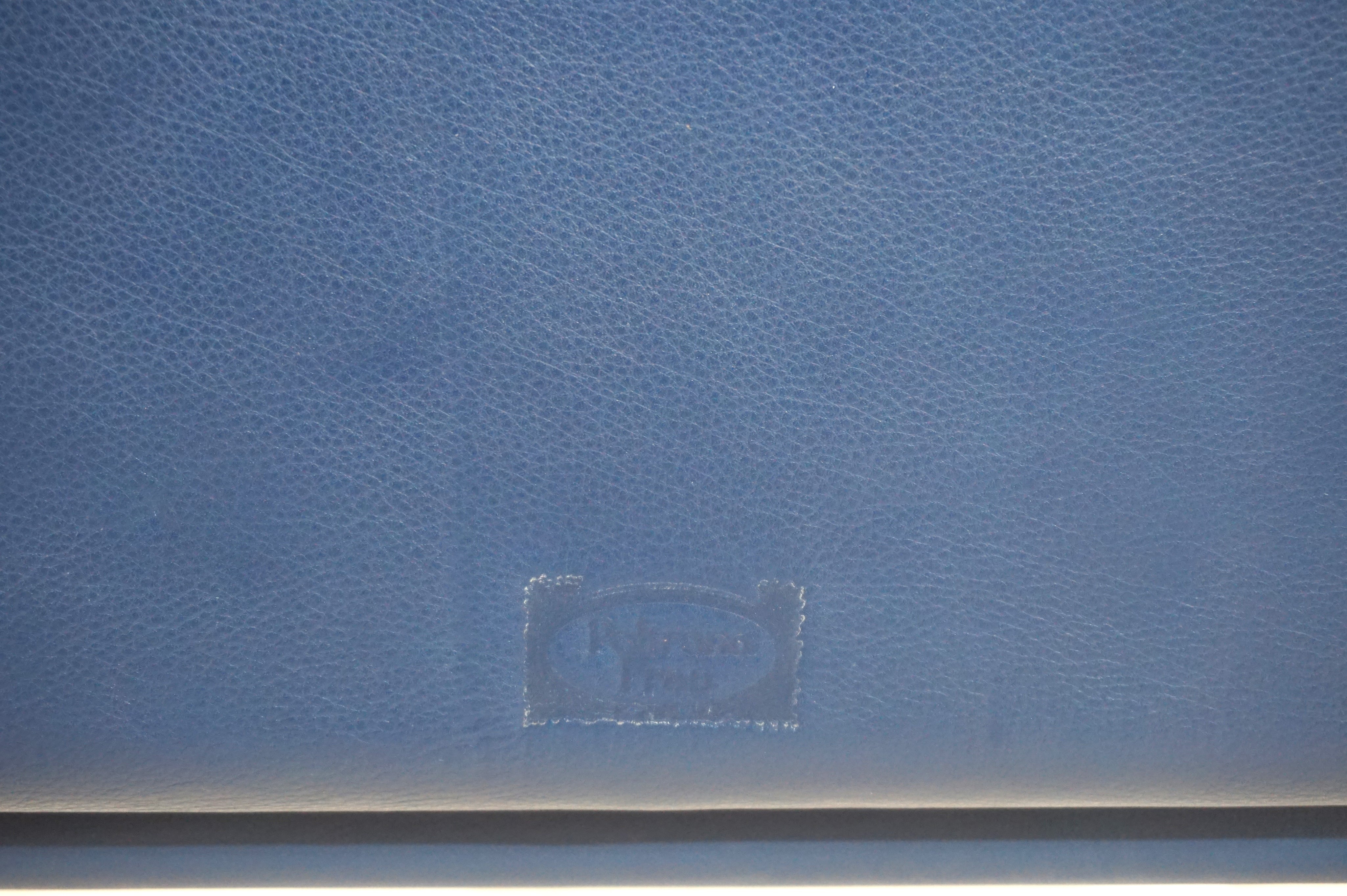 Blue_Leather_Poltrona_Armchair