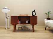 Brown_Teak_desk_Danish_design_from_1960s_production_Denmark