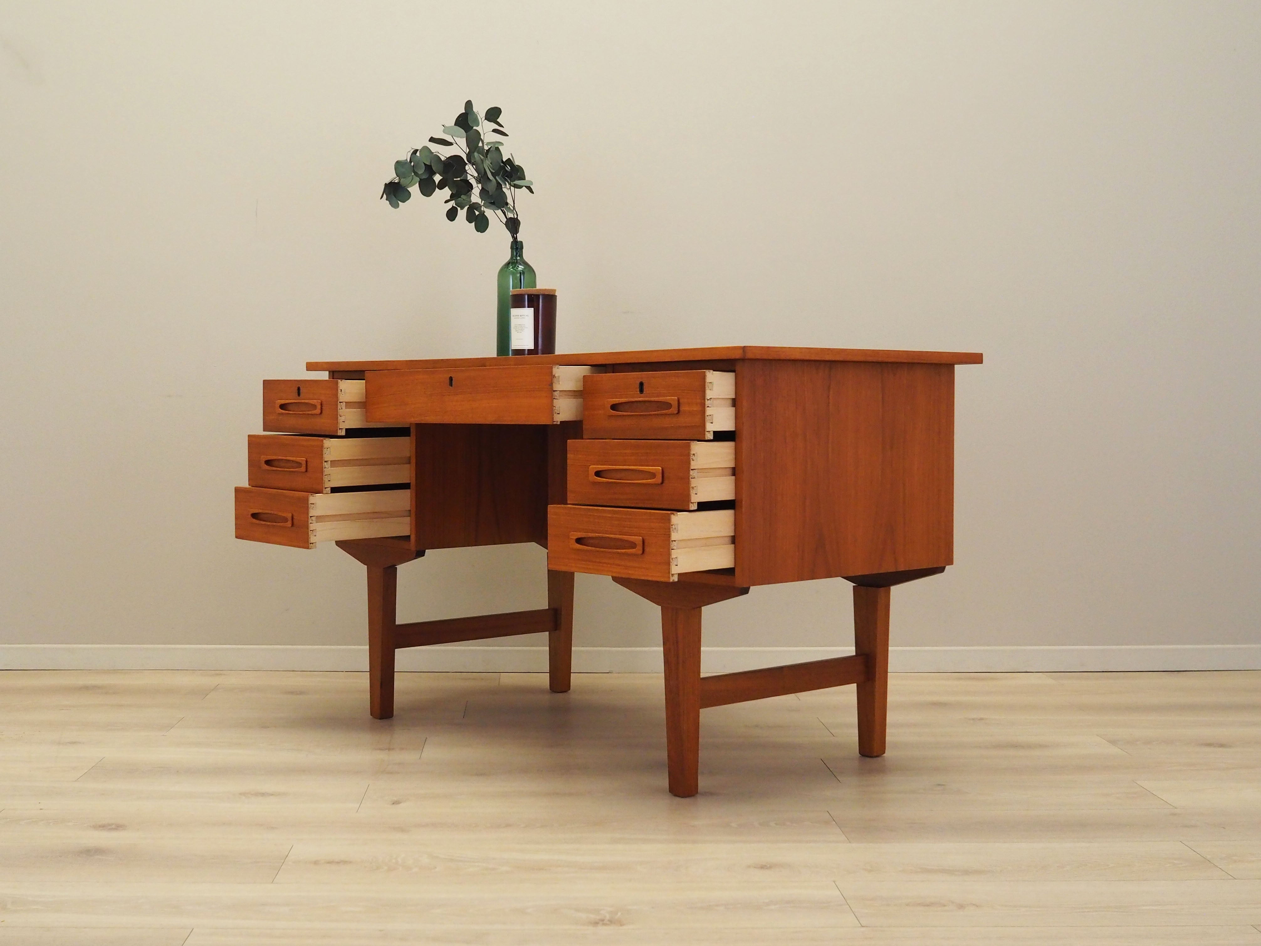Brown_Teak_desk_Danish_design_from_1960s_production_Denmark