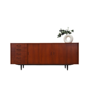 Brown_Teak_sideboard_Danish_design_1970s_6