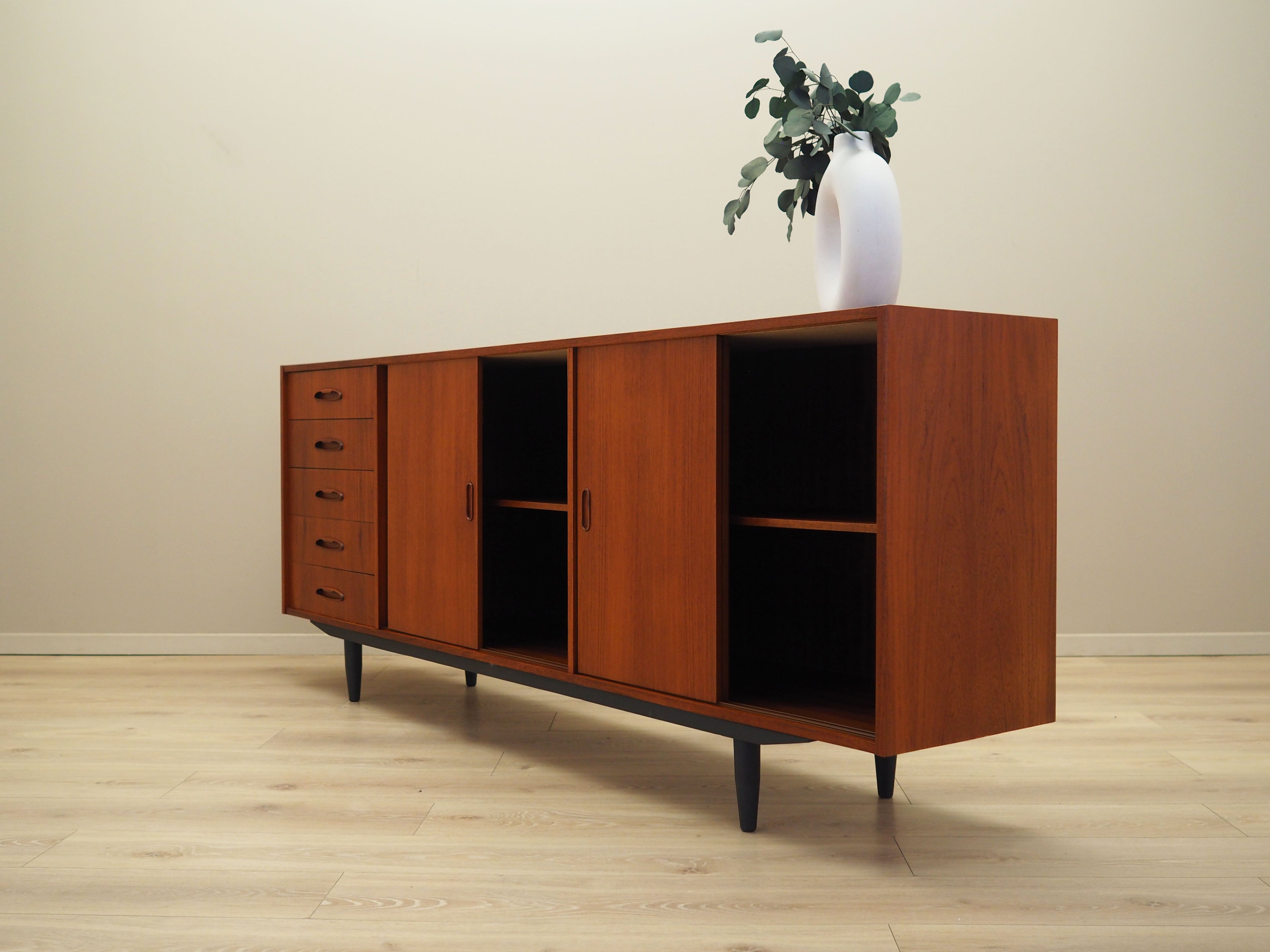 Brown_Teak_sideboard_Danish_design_1970s