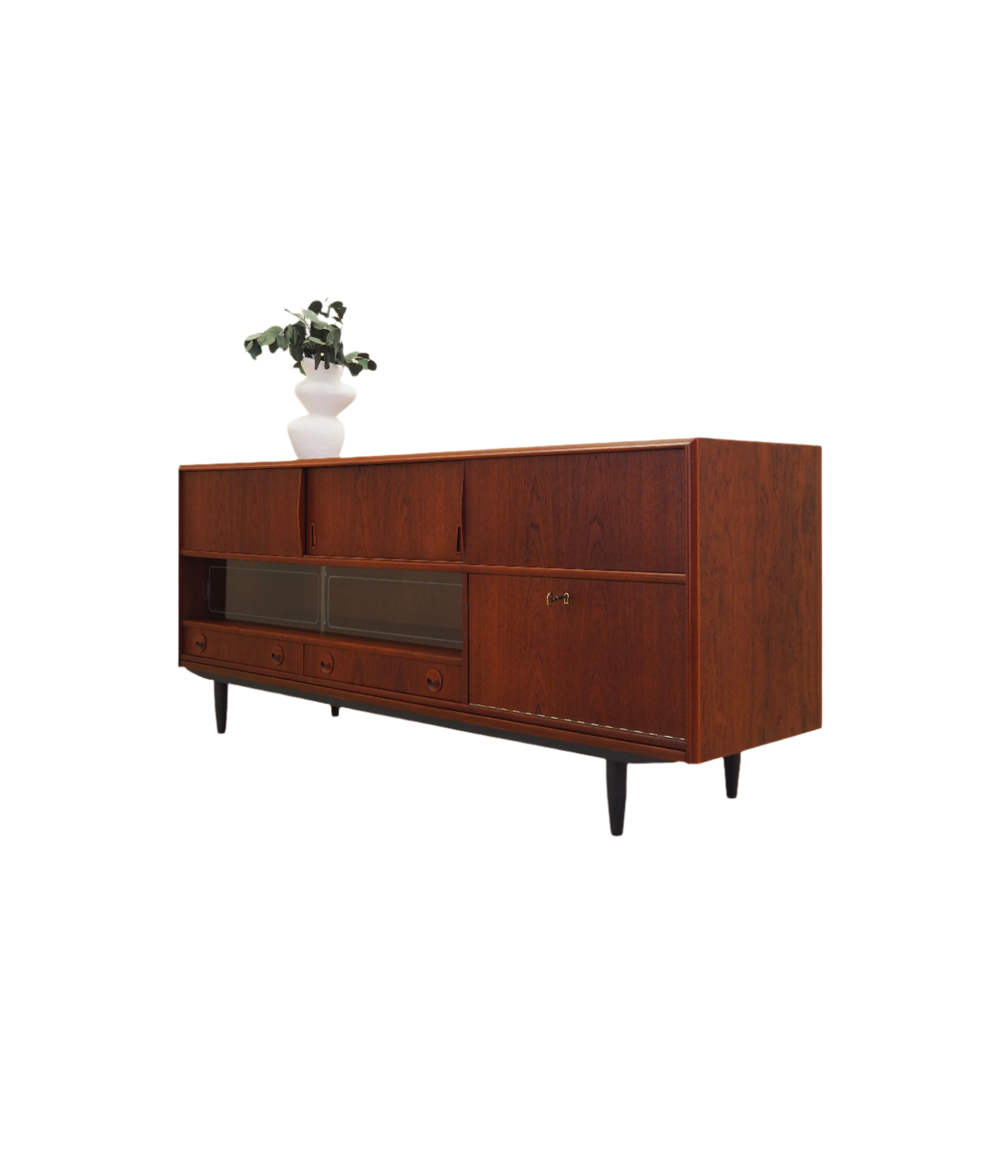 Brown_Teak_sideboard_Danish_design_from_1970s