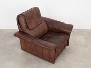 Brown_leather_armchair_Swiss_design_1970s_manufacture_De_Sede