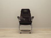 Brown_velour_armchair_Danish_design_1970s_production_Denmark