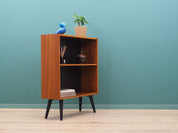 Danish_Teak_Bookcase_Fixed_Shelf_Black-Stained_Solid_Wood_Legs