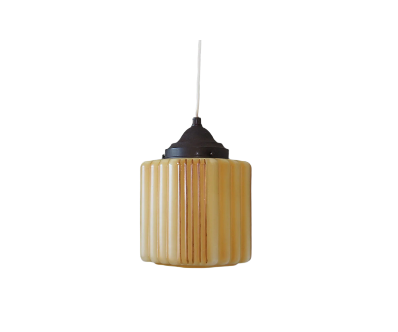 Danish_Yellow_Pendant_Lamp_1960s