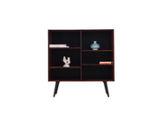 Dark_Brown_Rosewood_bookcase_Danish_design_from_1970s