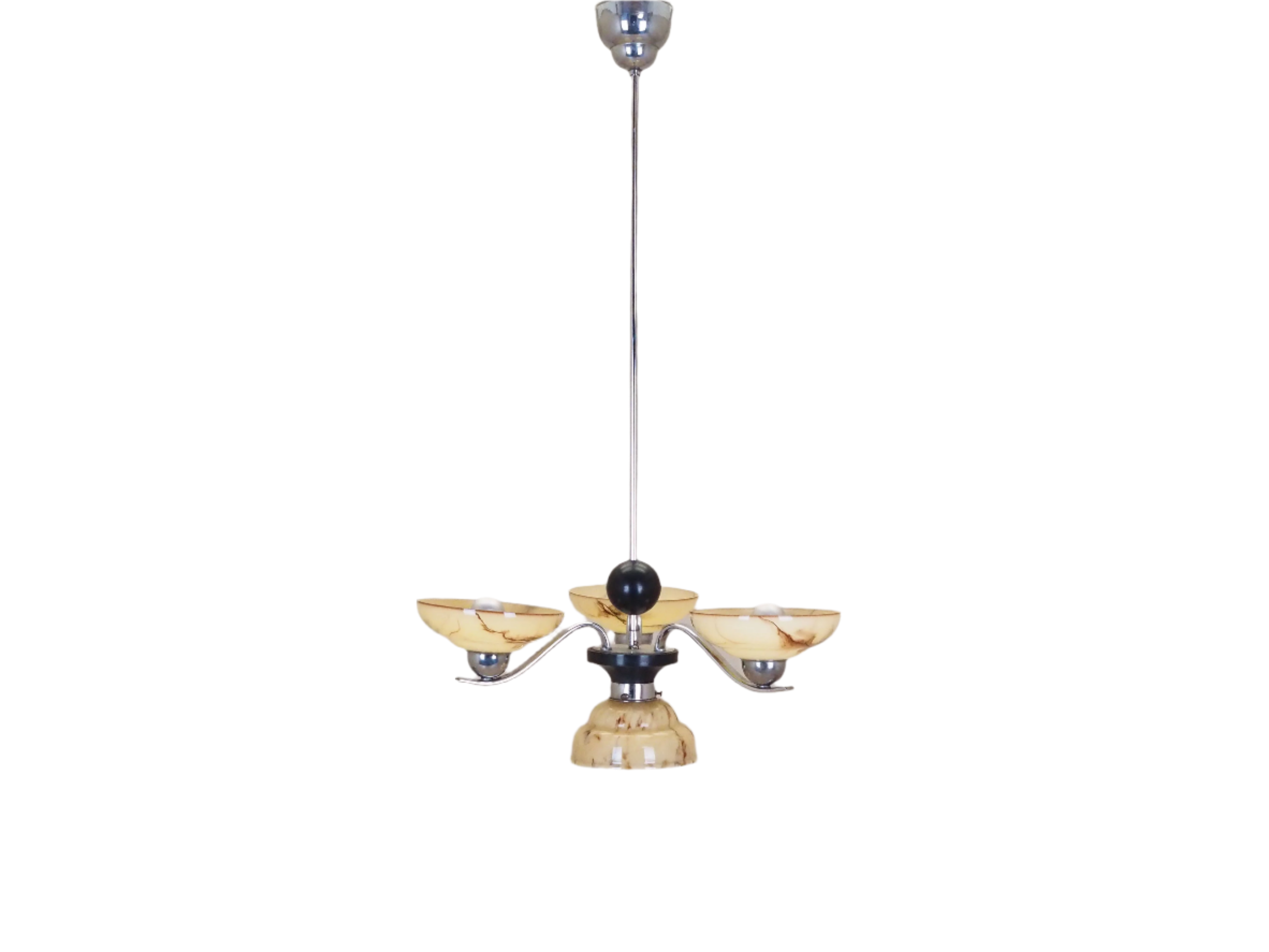 Glass_chandelier_Danish_design_1970s_production_Denmark
