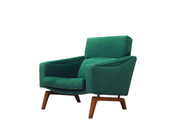 Green_armchair_Danish_design_1970s_production_Denmark