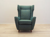 Green_armchair_Italian_design_1970s_production_Italy