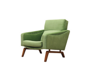 Green_armchair_in_Danish_design_1970s_production_Denmark