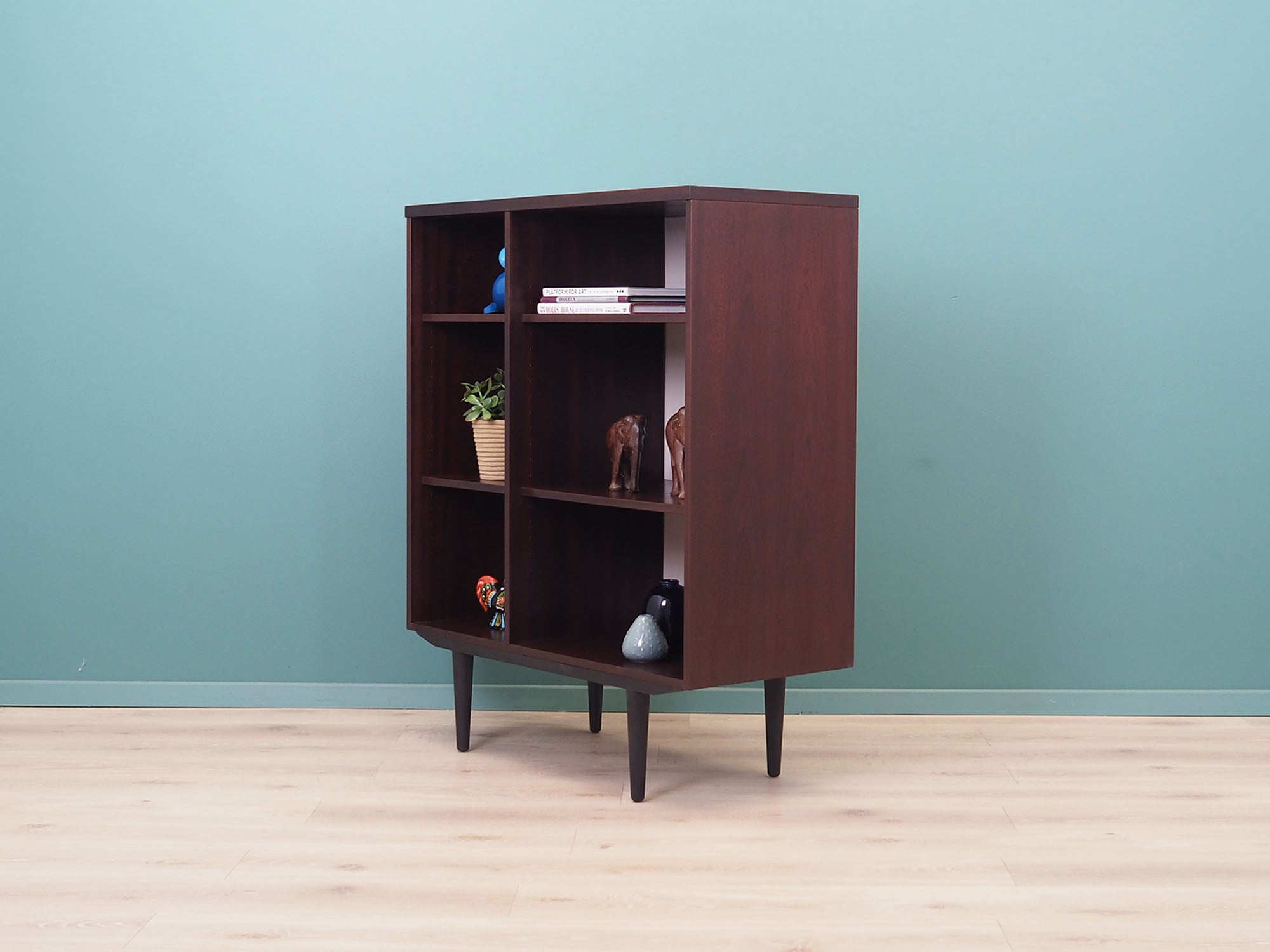 Mahogany_bookcase_Swedish_design_1960s_production_Ulferts
