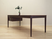 Mahogany_desk_Danish_design_1970s_designer_Finn_Juhl