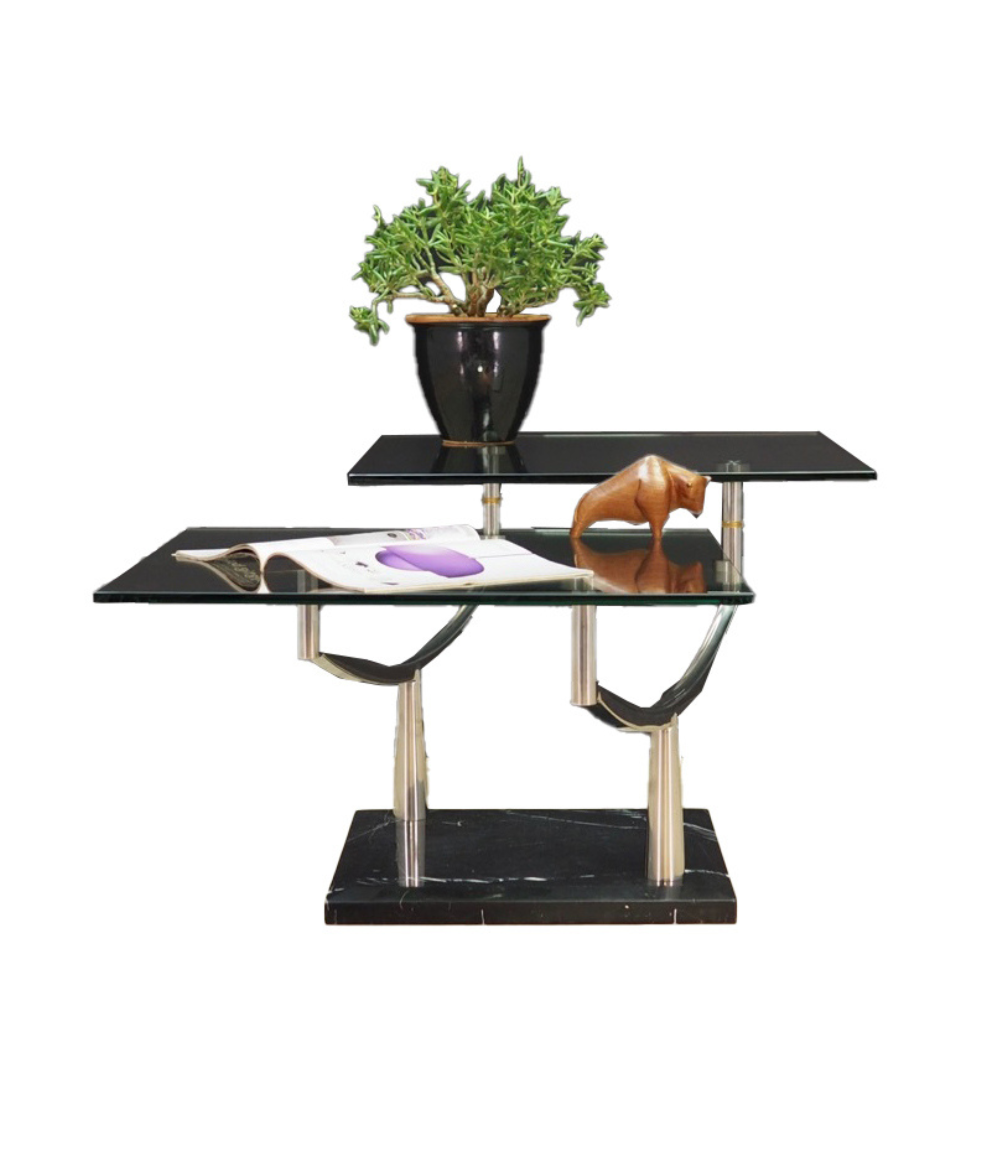 Metal_coffee_table_Danish_design_1990s_production_Denmark