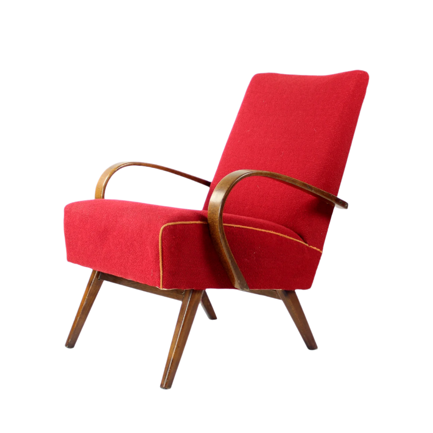 Midcentury_Armchair_By_Ton_Czechoslovakia_1960s