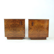 Midcentury_Cubic_Bedside_Tables_In_Walnut,_Czechoslovakia_1960s,_Set_Of_2