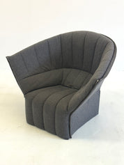 Moel_armchair_in_dark_gray_from_Ligne_Roset_by_Inga_Semp