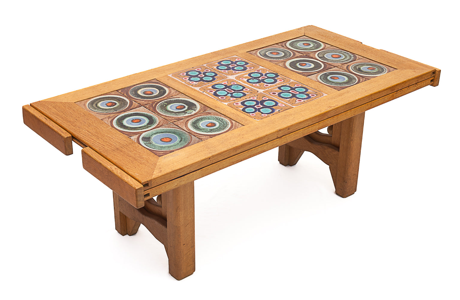 Oak_dining_table_by_Guillerme_et_Chambron