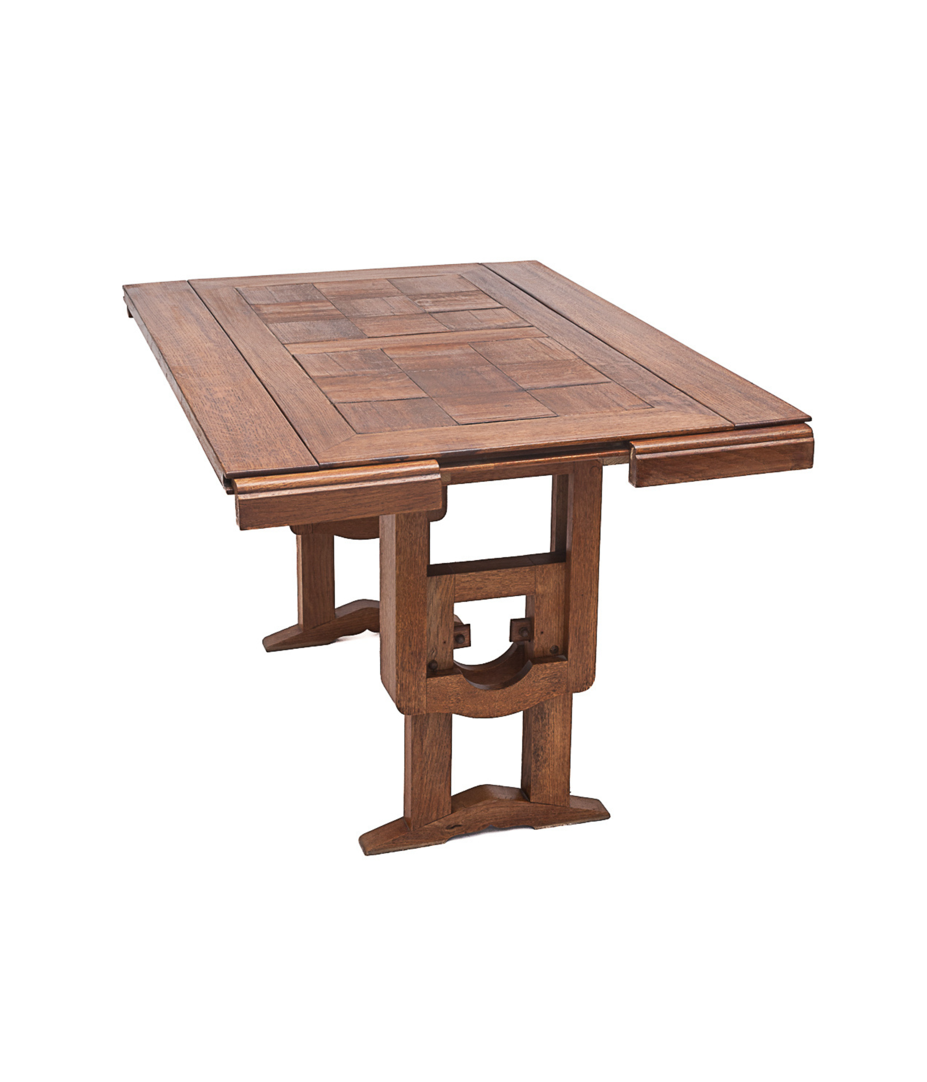 Oak_lift-and-lower_dining_table_by_Guillerme_et_Chambron.
