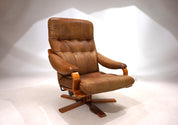P._Schultz_Co._Denmark_leather_armchair_1960