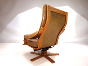 P._Schultz_Co._Denmark_leather_armchair_1960