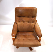 P._Schultz_Co._Denmark_leather_armchair_1960