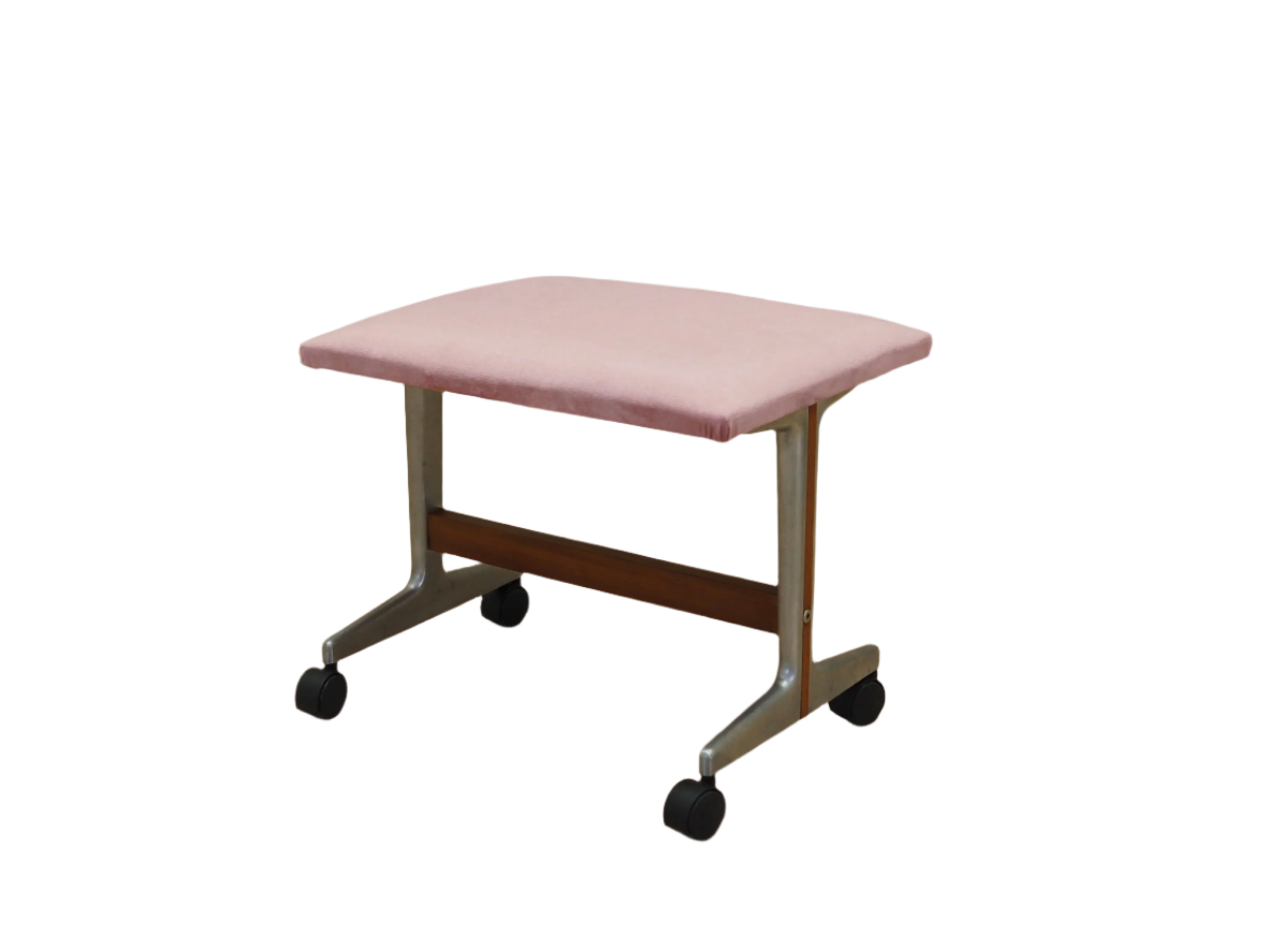 Pink_footrest_Danish_design_1960s_production_Denmark