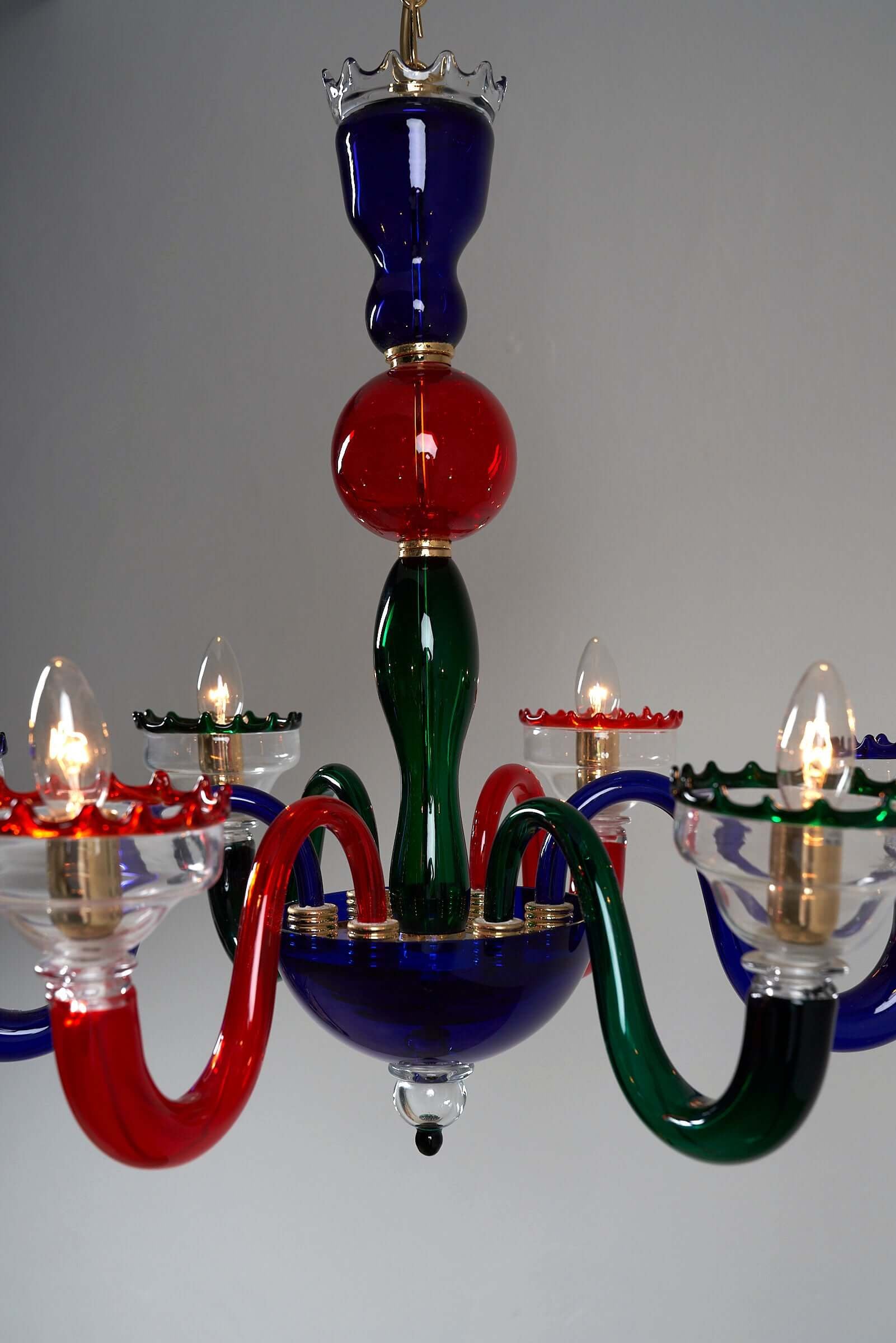 Polychrome_Chandelier_in_Gio_Ponti_Style_Murano