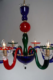 Polychrome_Chandelier_in_Gio_Ponti_Style_Murano