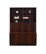 Rosewood_bookcase_Danish_design_1970s_designer_Carlo_Jensen_production_Hundevad