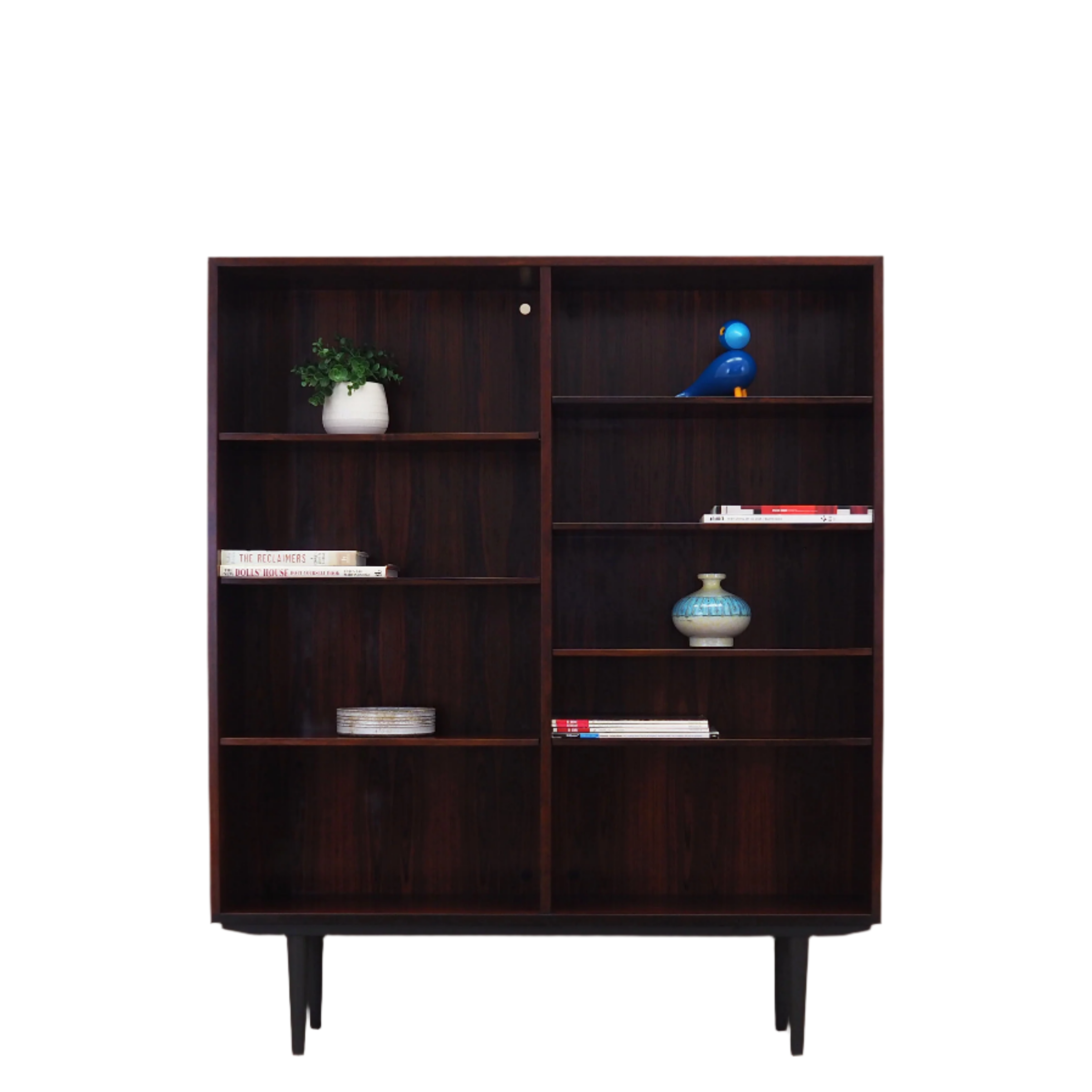 Rosewood_bookcase_in_Danish_design_1970s_production_Denmark